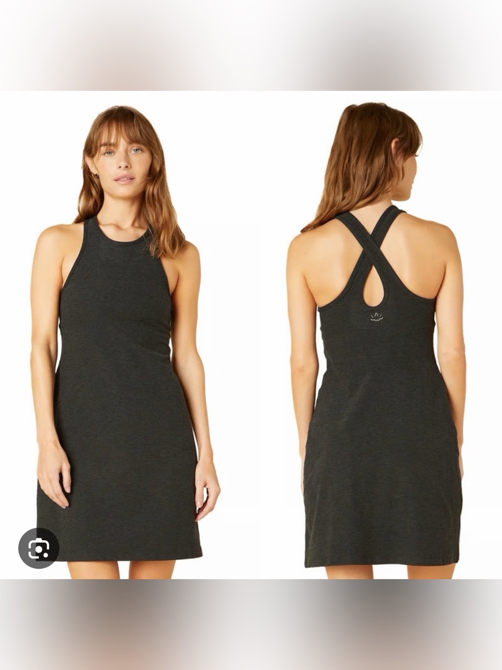 BEYOND YOGA spacedye under lock and key Athletic dress black Size L - WORN ONCE